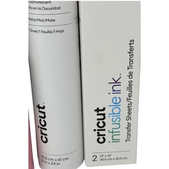 Cricut Vinyl Lot Iron On Infusible Ink Cardstock  Gift Metallic Craft Holiday - Picture 9 of 10